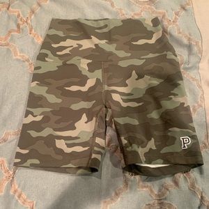 Camo PINK biker shorts
